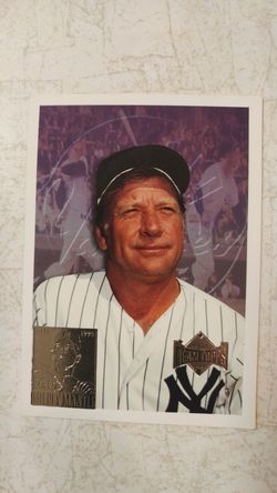 1996 MICKEY MANTLE Topps Team Baseball Card