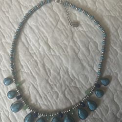 Chaps Beautiful Necklace New $15