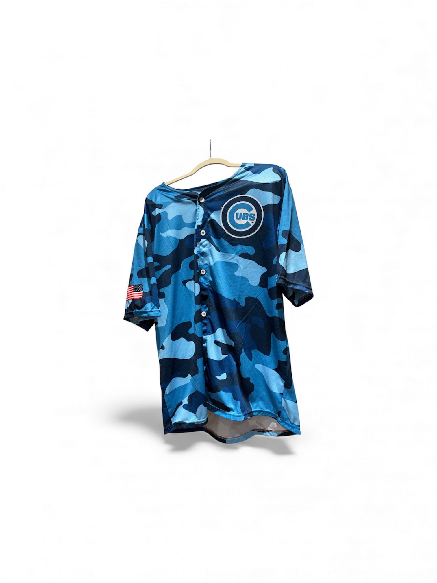 Official Chicago Cubs 2024 Limited Edition Blue Camo Jersey Jersey Cody Bellinger #24 SGA MLB Baseball Xtra large 