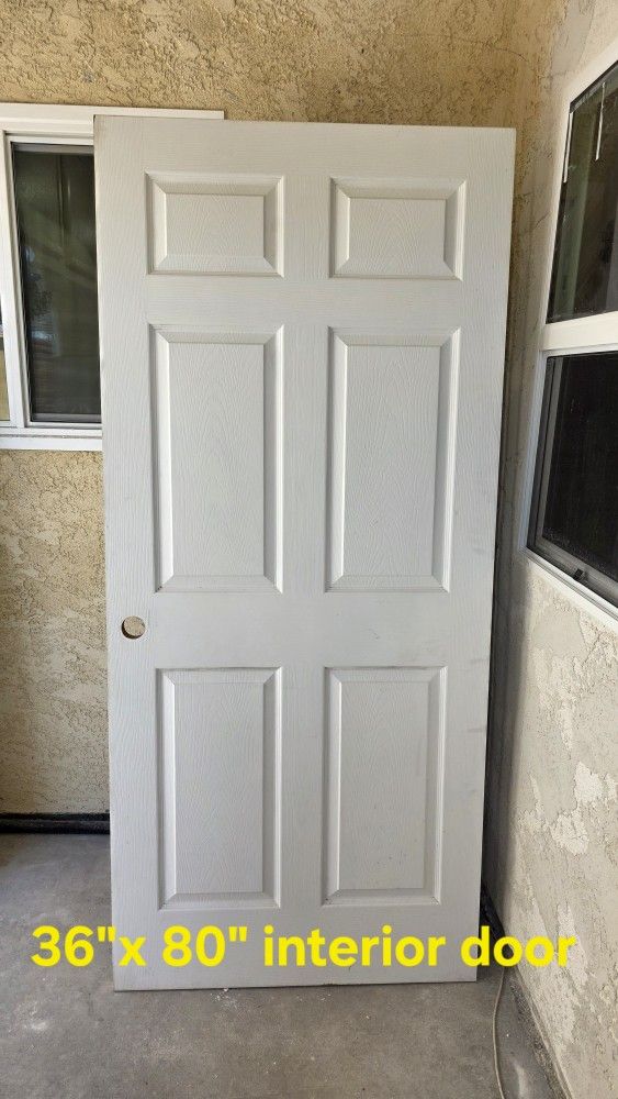 36 X 80 Inches Interior Door
