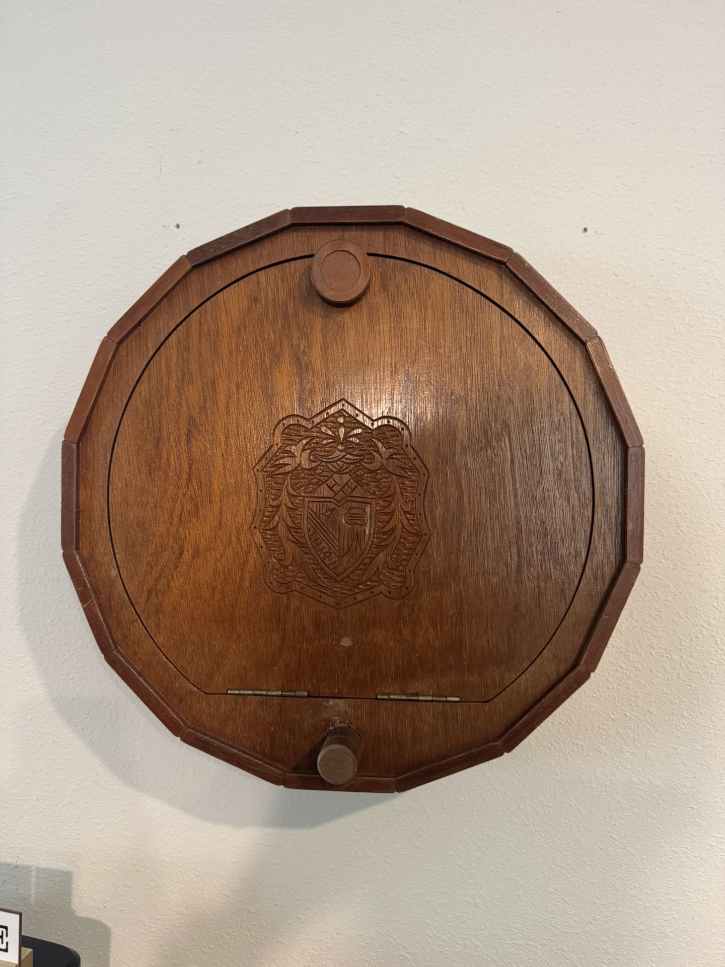 Antique Wall Mini Bar