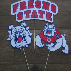 Fresno State Grad Centerpiece 