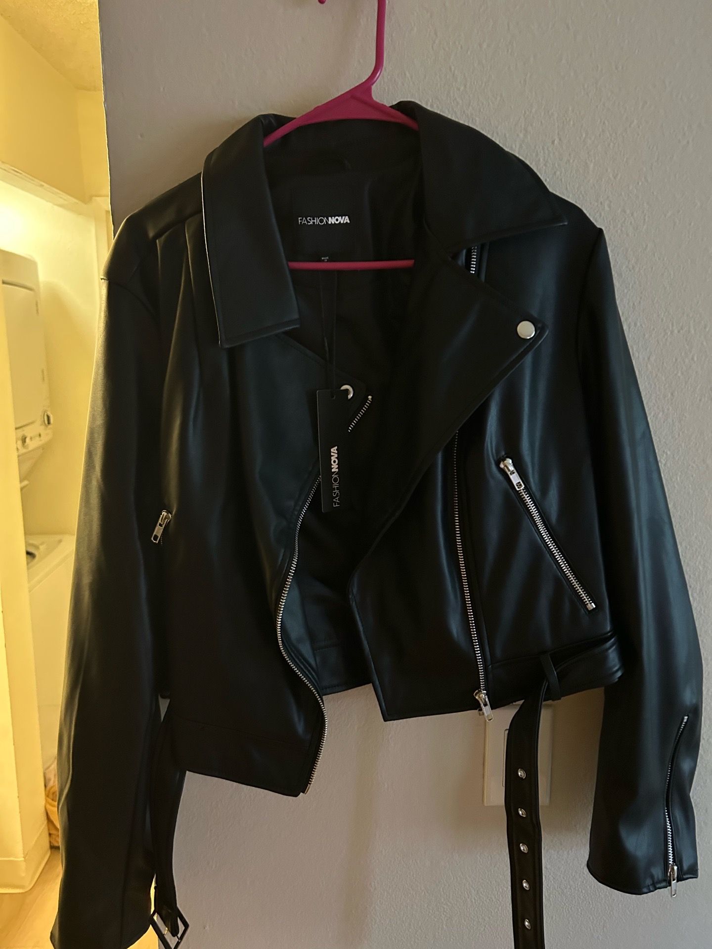 Leather jacket