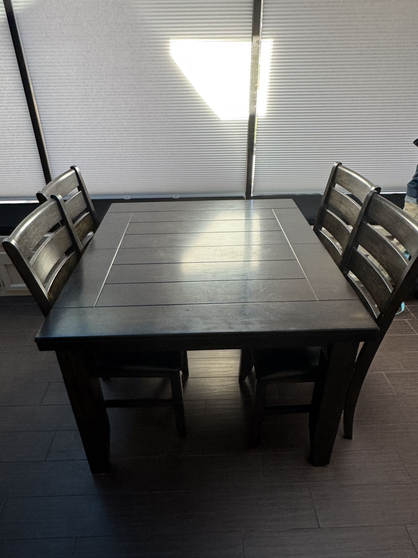 4 Chairs + Dining Table Set.