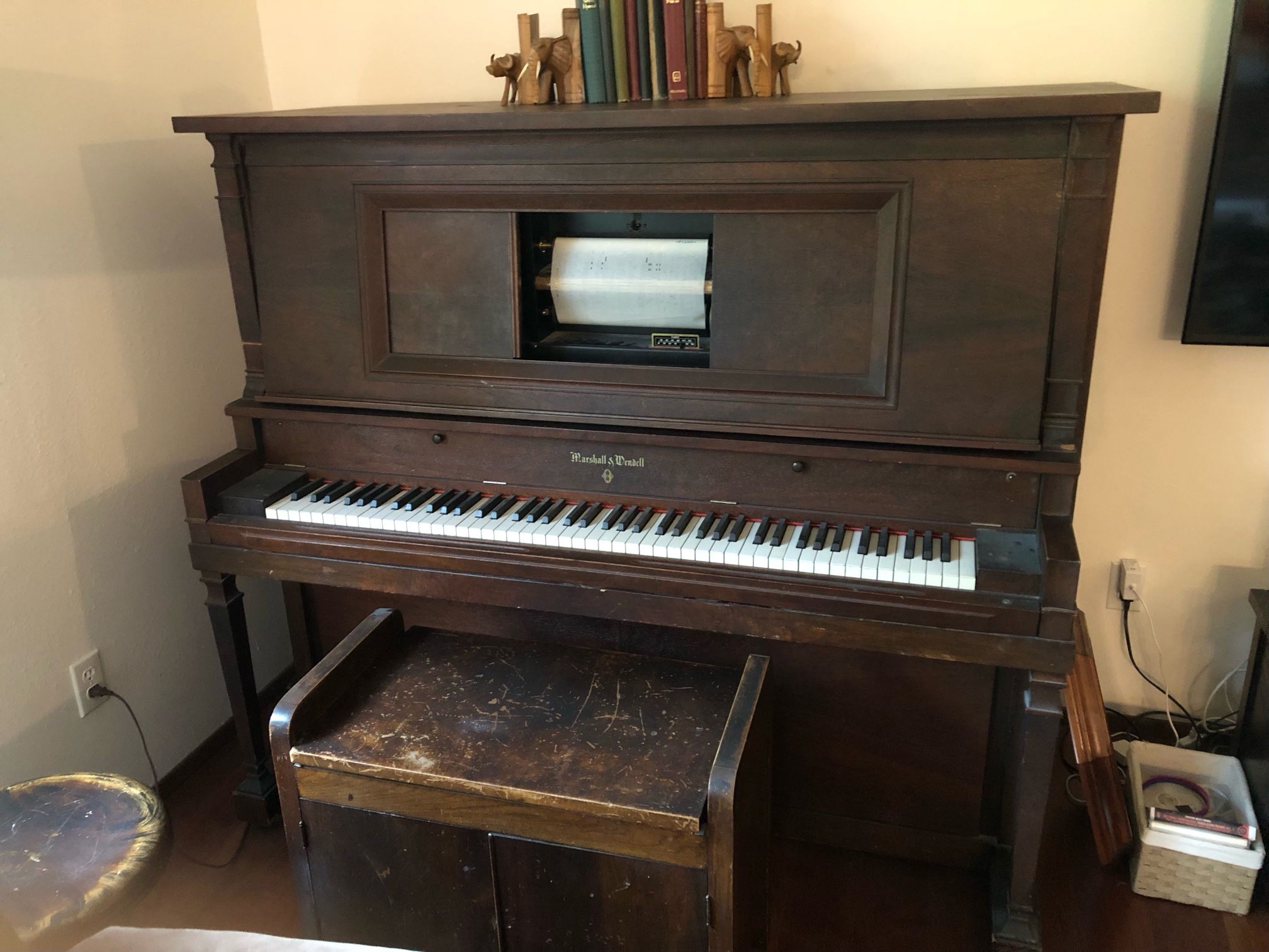 Marshall & Wendell Player Piano