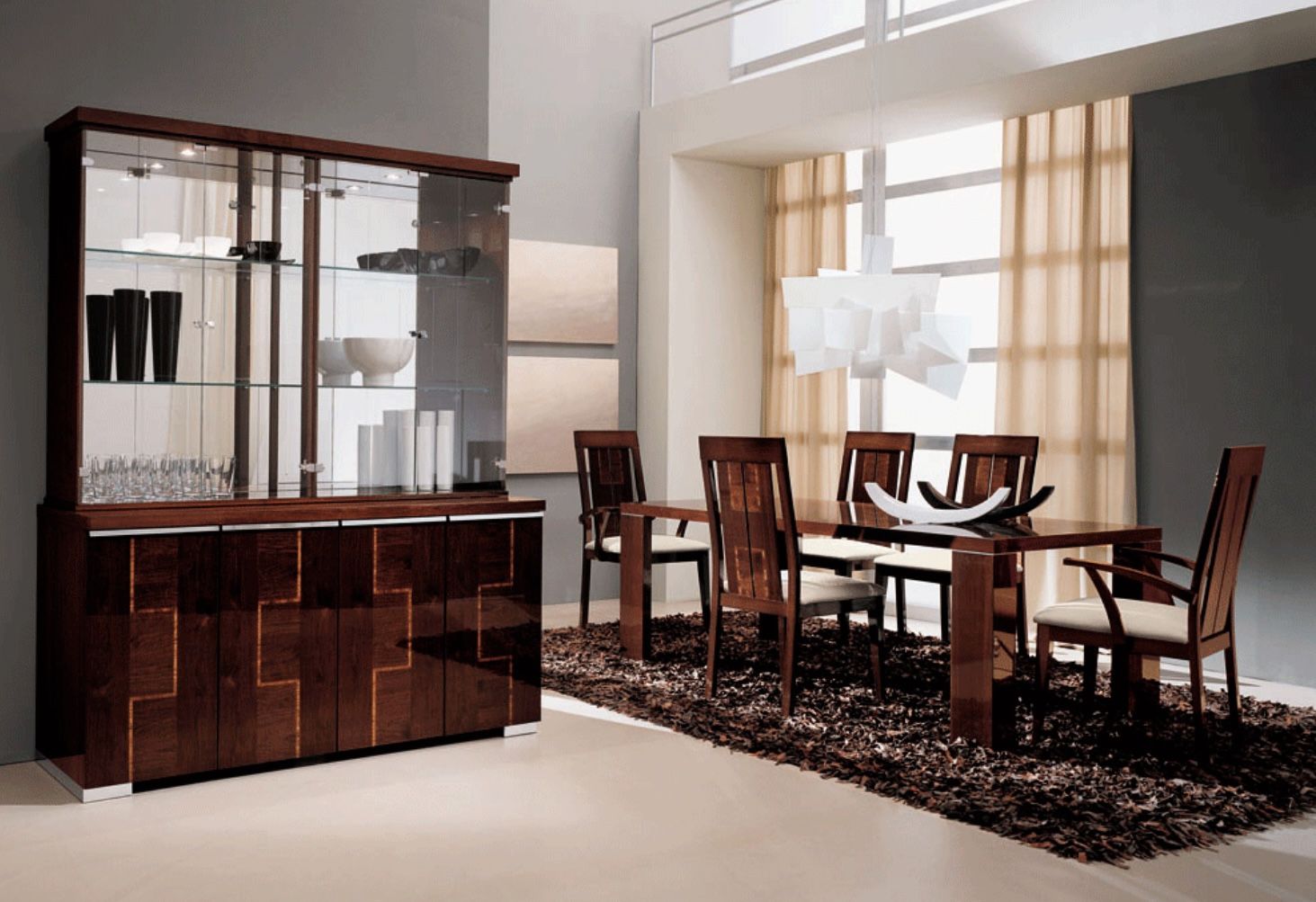 ALF Italia “Pisa” Furniture- Dining Table, Chairs, Buffet, China Cabinet, Entertainment Center