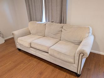 Beige couch