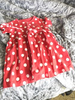 Brand New 18 Month Dress Coral Color