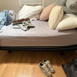Queen Mattress And Motorized Bed Frame ( Head And Feet) 