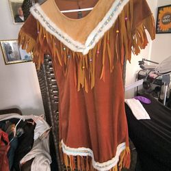 Native Halloween Costume Size Medium 