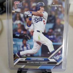 Dodgers  Tommy Edman Card