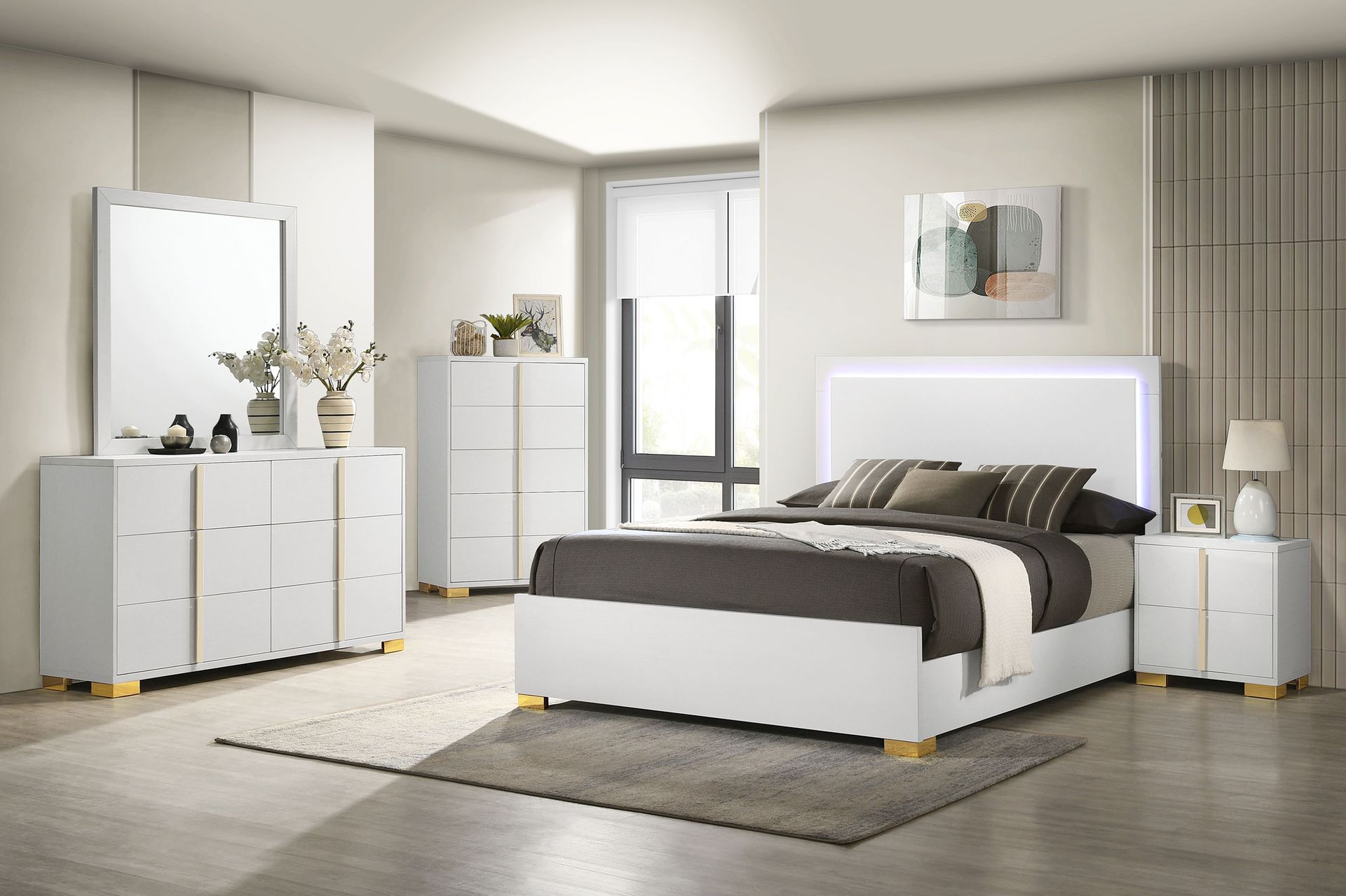 Queen bedroom set 5pc