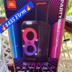 🔥PartyBox Stage 320 JBL🔥$435 Cada Una/ PRECIO FIRME 🔥Original JBL