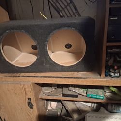 Sealed Dual Chamber Speaker Box 10 Inch Subwoofers