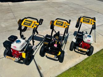 Pressure washer 3600 psi dewalt honda engine