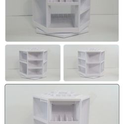 TABLETOP SPINNING COSMETIC ORGANIZER 
