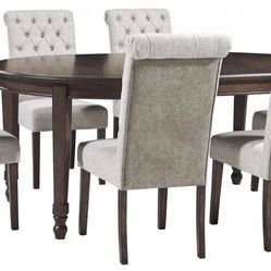 Gorgeous Luxury Six Chair Dinette Set