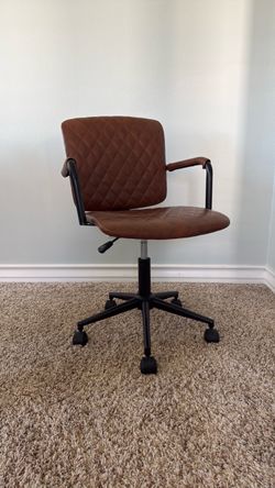 Faux leather desk/office chair