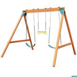 Wooden Swing Set