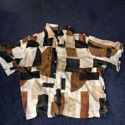 High Quality Silk Like Dress Shirt!!