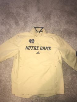 Adidas Notre Dame windbreaker