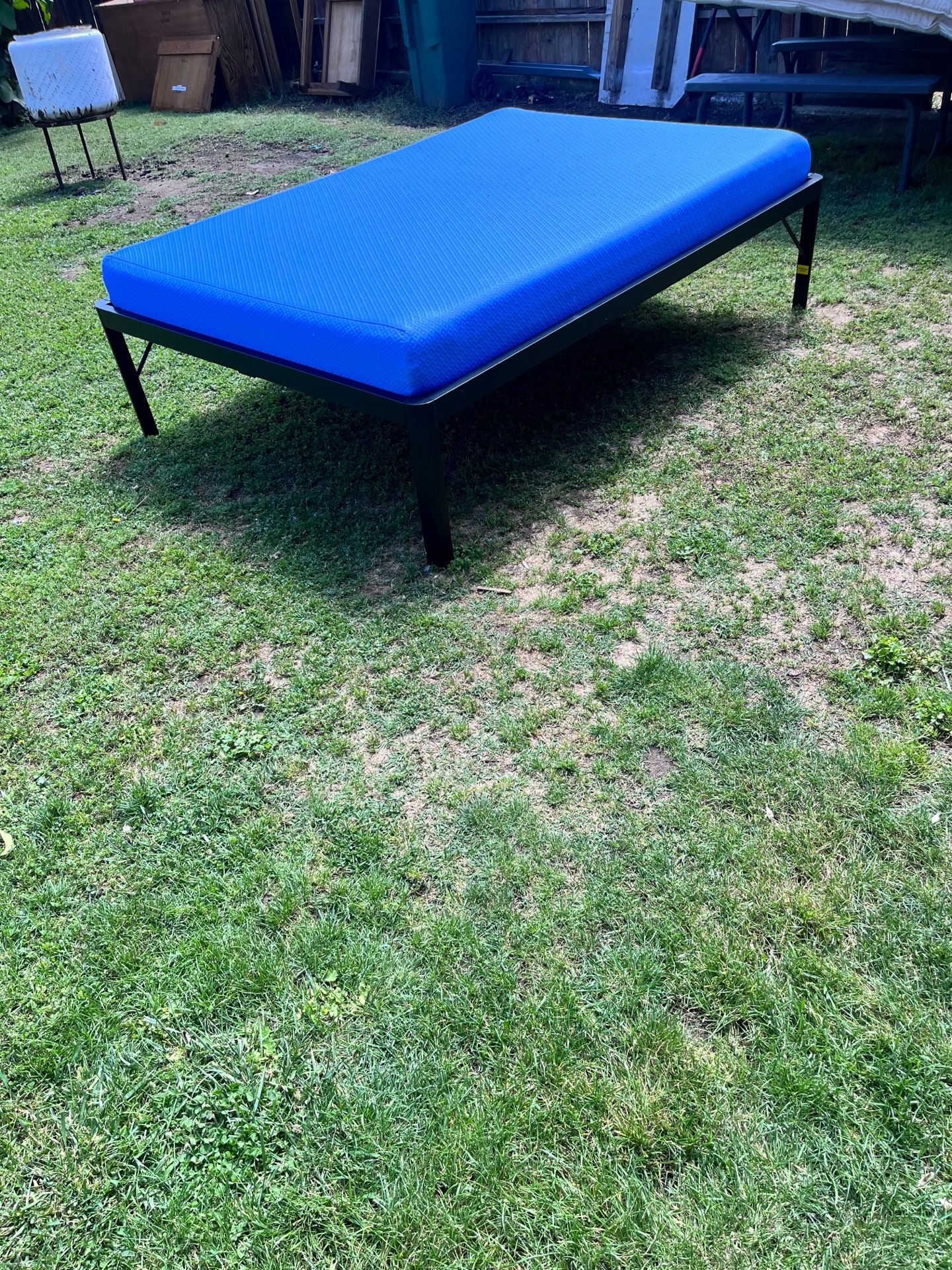 FULL BED FRAME AND MATTRESS