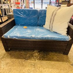 Outdoor Loveseat Bench New 