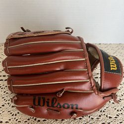 Child’s Wilson Baseball Glove Size 9 1/2 - 10