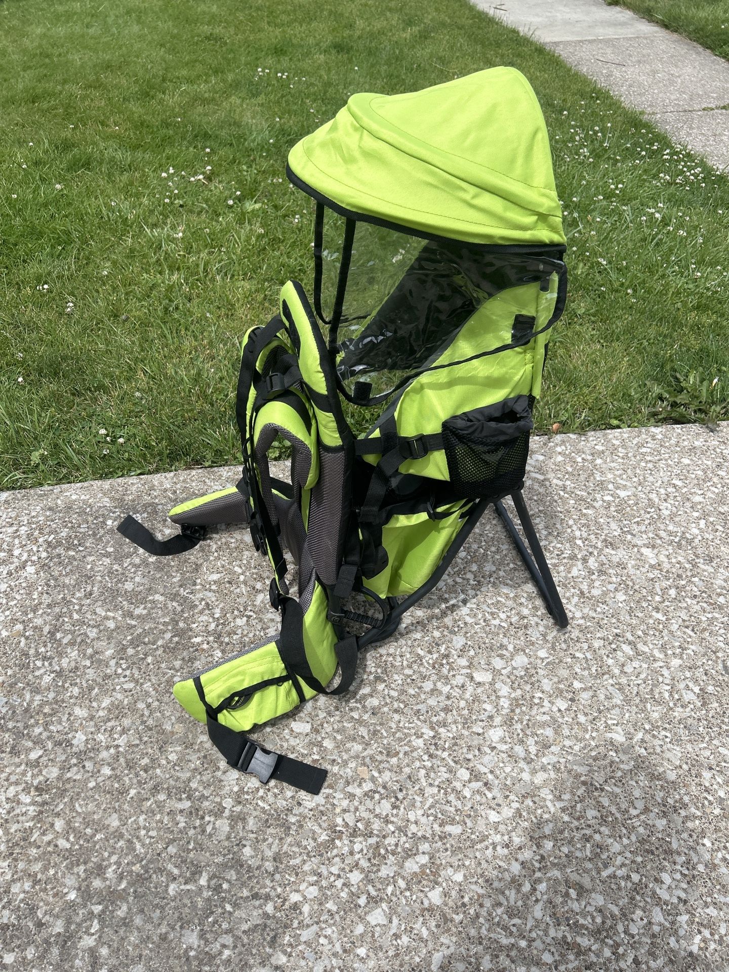 Green Child Carrier Backpack ( LIKE NEW)