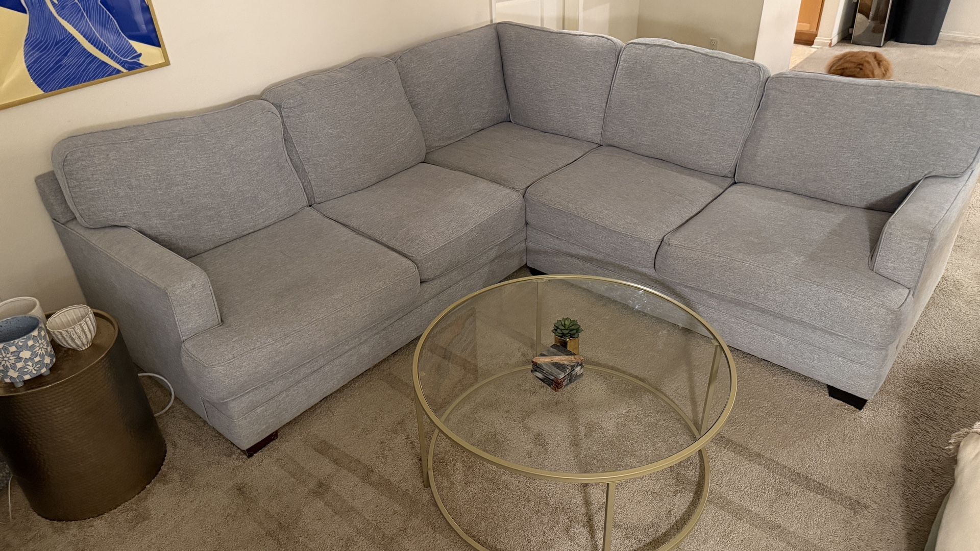 Gray Sectional Couch