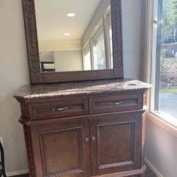 Salon Station w/mirror