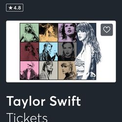 1xTaylor Swift Ticket (Detroit) Thumbnail