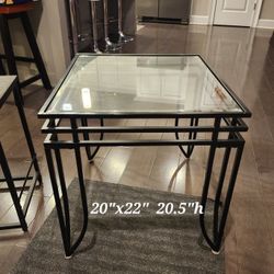 Can Deliver $45 each side table end table shoe rack bench
