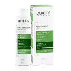 Vichy Dercos Anti-Dandruff Sensitive Scalp Shampoo 200ml 6.8 fl oz