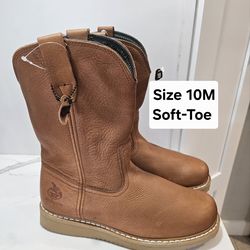 Georgia Soft Toe Work Boots Size 10M