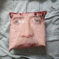 Nicholas Cage SEQUIN PILLOW