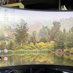 Samsung G7 T1 Faker Edition 27″ Curved WQHD 240Hz G77 Series Gaming Monitor