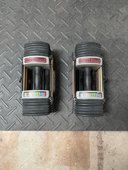 Dumbbell Adjustable Weights Powerblock 4-32lb