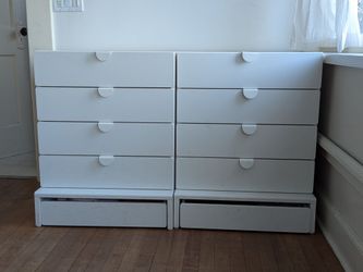 IKEA SMÅSTAD Dressers – Set of 2