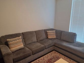 Sectional with Pillows