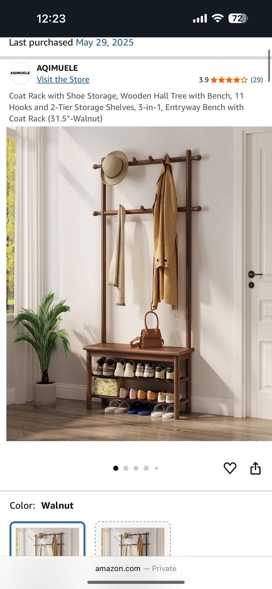 Coat Rack/shoe Storage