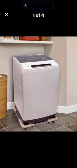 Magic Chef Portable Washer and Dryer with stacking rack