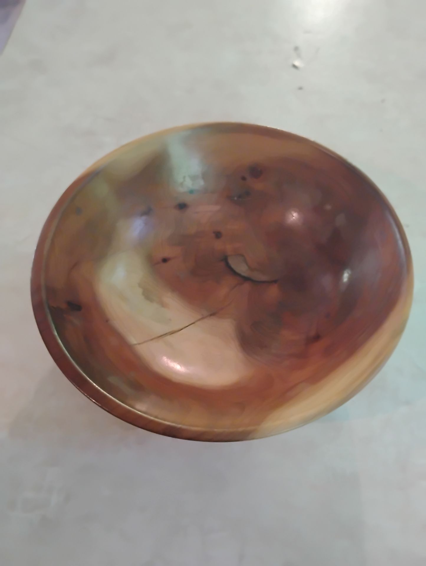 Wood bowl