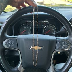 14KT Men’s Chain Two Tone Gold