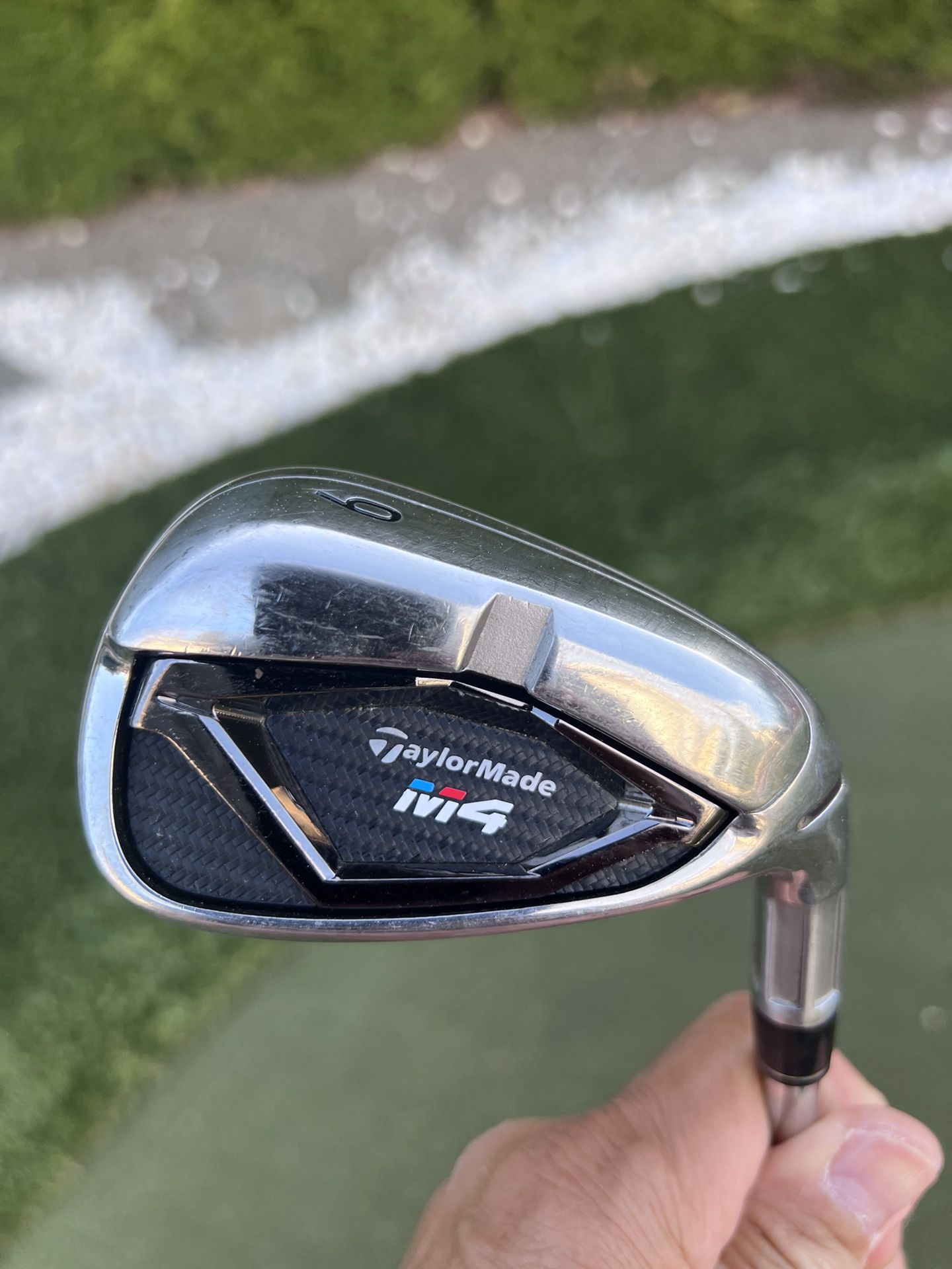 Taylormade M4 Single Iron #9 Steel Shaft Max KBS S85  Stiff Shaft Righ Handed 