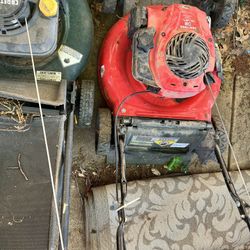 2 -Craftsmen Lawnmowers $45