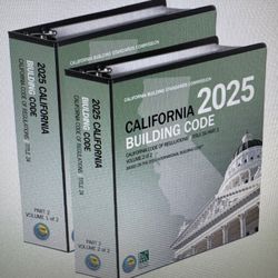 California Building Code 2025 - New