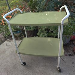 Vintage Bar Cart Partially Restored