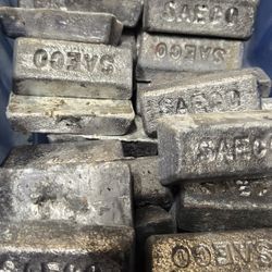 1lb lead ingots $1 each