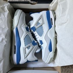 Jordan 4 Military Blue Size 10 Golf